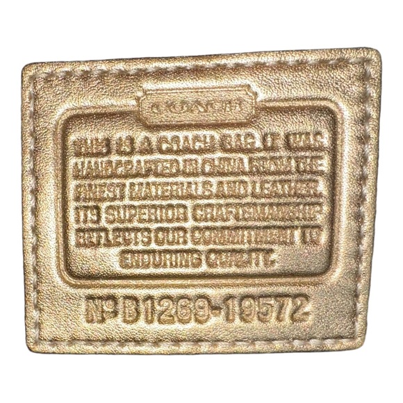 COACH AUDREY CINCHED TOTE BAG - Picture 4 of 4